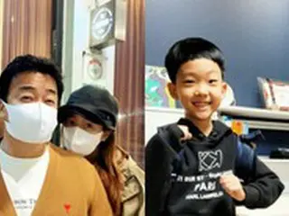 女優ソ・ユジン、事業家ペク・ジョンウォンとの長男ヨンヒくんがもうすぐ小学校入学…「初登校はママも緊張」