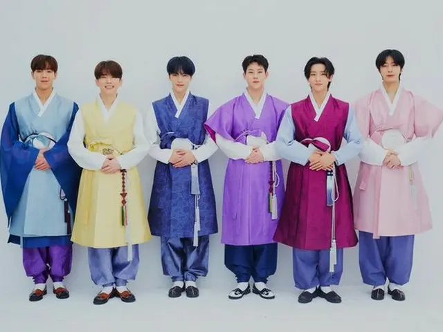「MONSTA X」、韓服姿で旧正月のあいさつ 「恵みある名節をお過ごしください」（画像提供:wowkorea）