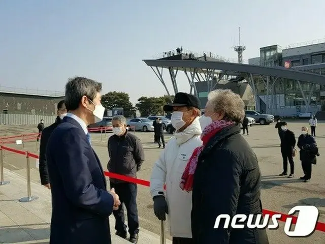 臨津閣望拝壇を訪問参拝し、「離散家族の再会を願う」＝韓国統一部長官（画像提供:wowkorea）
