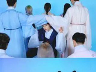 キム・ウソク(UP10TION)、韓服バージョンの振り付け+料理映像公開…旧正月連休も熱心に仕事