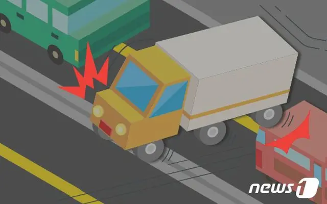 米国テキサス州の高速道路で 路面凍結による車両130台あまりの玉突き事故が起きた（画像提供:wowkorea）