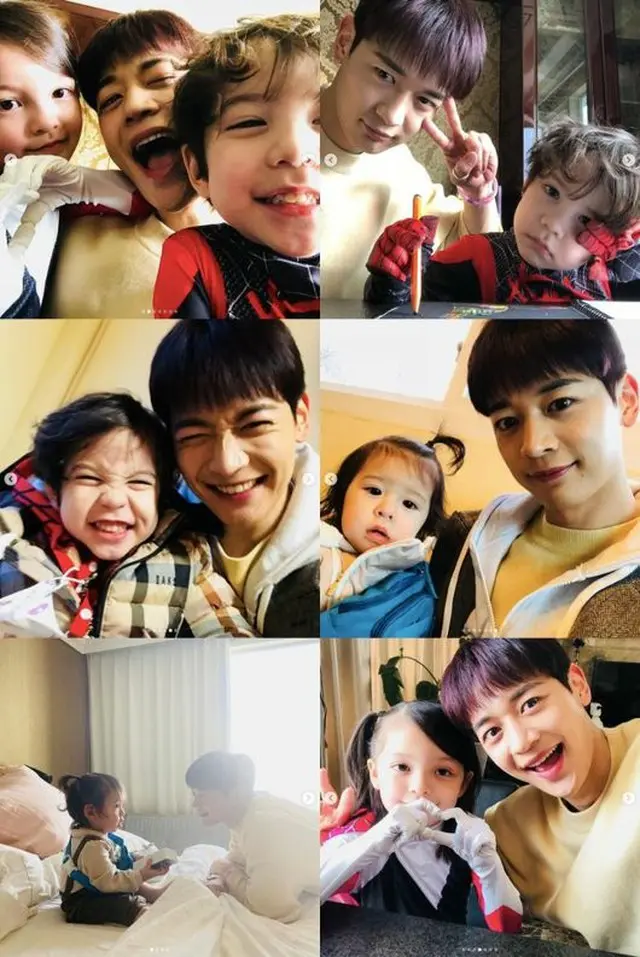 ミンホ（SHINee）、元Jリーガーのパク・チュホの子供と撮った写真を公開＝“グァンヒ（ZE:A）が嫉妬しそう”（画像提供:wowkorea）