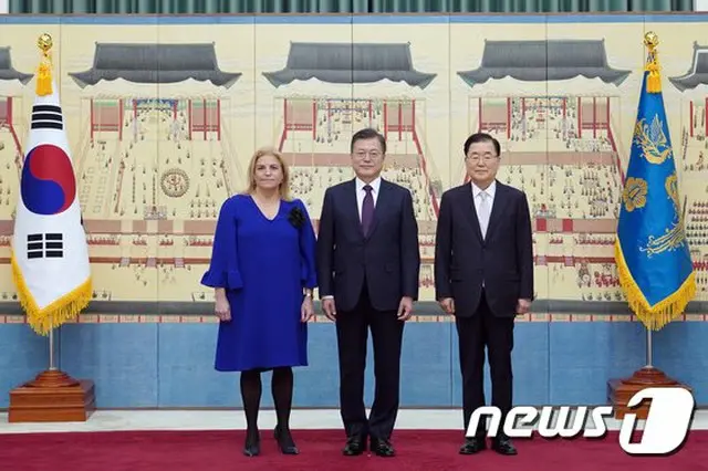 文大統領、EUなど8カ国駐韓大使の信任状受理「国際社会協力」要請＝韓国（画像提供:wowkorea）