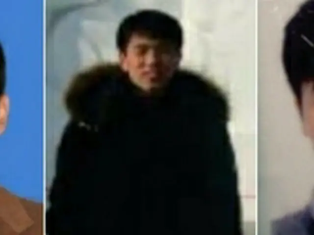 起訴された3人のハッカー。左からパク・ジンヒョク、チョン・チャンヒョク、キム・イル（米司法省提供）＝（聯合ニュース）≪転載・転用禁止≫