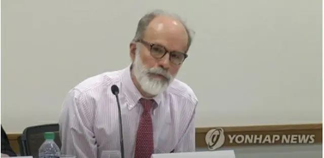 ラムザイヤー氏（ハーバード大ロースクールのユーチューブより）＝（聯合ニュース）≪転載・転用禁止≫