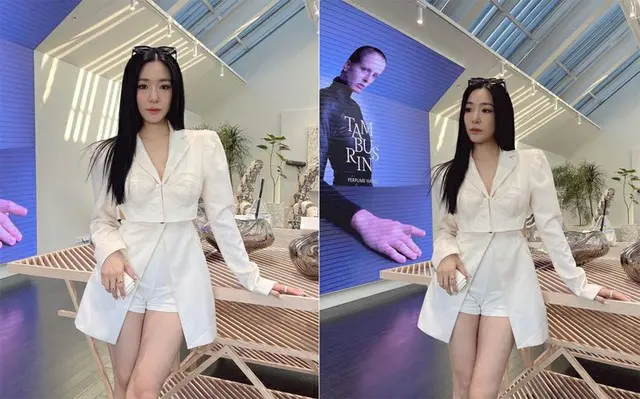 ティファニー（少女時代）、タイトなジャケット＆ホットパンツでシックなセクシー美…人形のようなビジュアルに視線集中（画像提供:wowkorea）