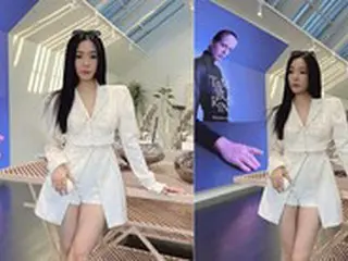 ティファニー（少女時代）、タイトなジャケット＆ホットパンツでシックなセクシー美…人形のようなビジュアルに視線集中