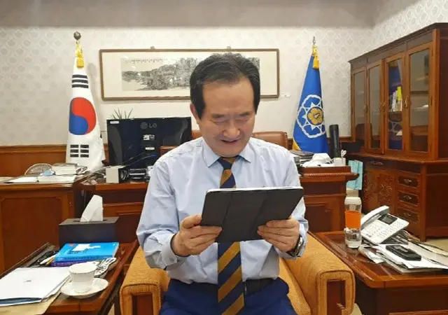 「丁世均本人です」…クラブハウスに登場した韓国国務総理（画像提供:wowkorea）