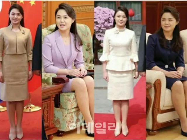 金正恩 北朝鮮労働党総書記の夫人である李雪主氏のファッション（画像提供:wowkorea）