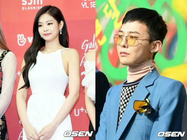 G-DRAGON（BIGBANG）＆JENNIE（BLACKPINK）に熱愛説が浮上（画像提供:wowkorea）