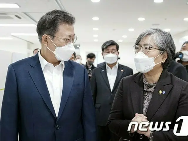 文大統領、ワクチン接種初日に保健所を視察（画像提供:wowkorea）