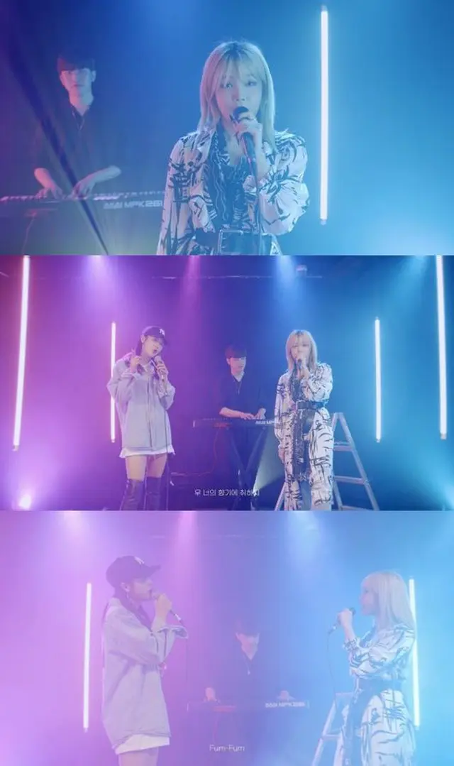 歌手ユビンが、「PERFUME」リミックスバージョンをサプライズ公開した。（画像提供:OSEN）