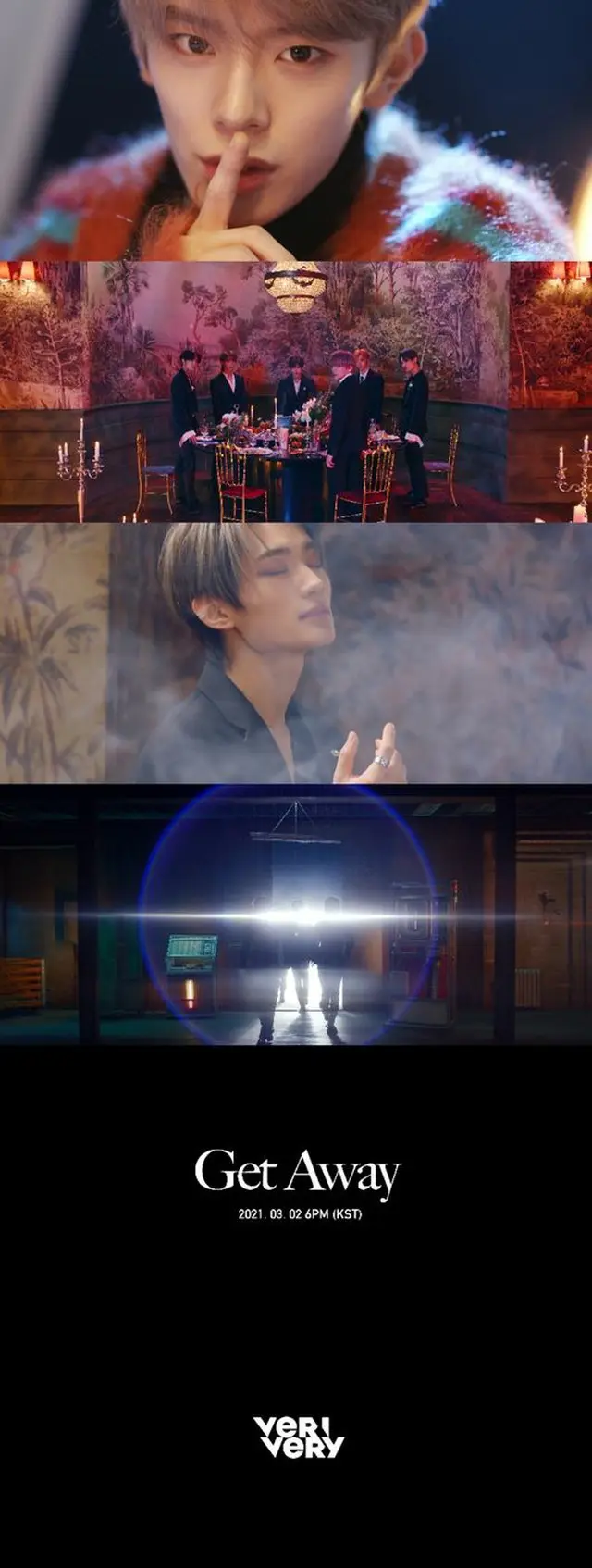 「VERIVERY」、タイトル曲 「Get Away」MVティーザー公開…狂乱のパーティを予告