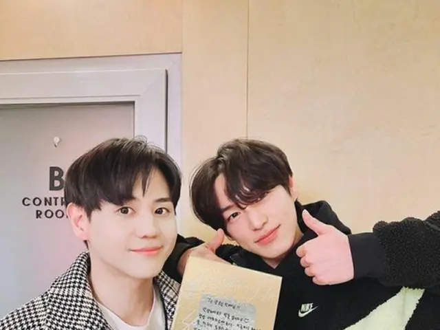 ヤン・ヨソプ（Highlight）＆ホチャン（VICTON）、爽やかな”先輩X後輩ショット”を公開（画像提供:wowkorea）