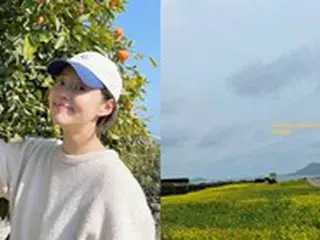 女優ハン・ジヘ、結婚10年目の妊娠で胎教の日常…週末のお出かけ
