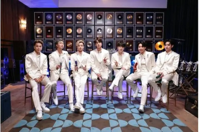 BTS（ビッグヒットエンターテインメント提供）＝（聯合ニュース）≪転載・転用禁止≫