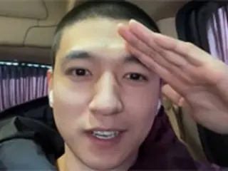 「DAY6」ソンジン、きょう（8日）の軍入隊をV LIVEでサプライズ発表「今、訓練所に向かっているところ」