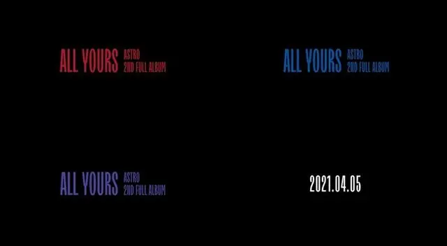 「ASTRO」、4月5日に2ndフルアルバム「ALL YOURS」でカムバック！ロゴモーション映像公開（画像提供:wowkorea）