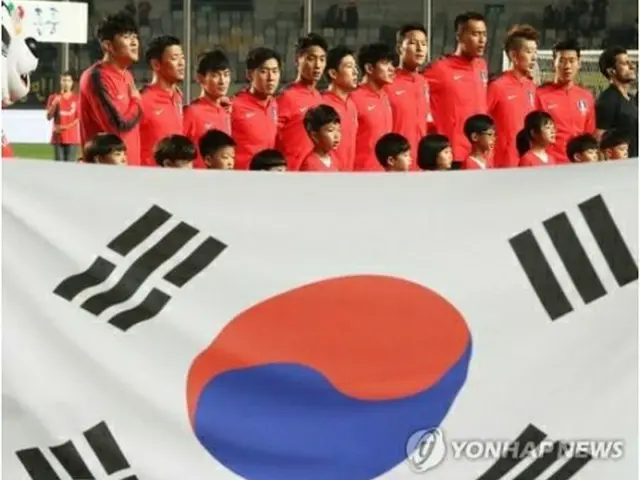 昨年１０月、ソウル郊外の京畿道・華城でスリランカと対戦した韓国代表（資料写真）＝（聯合ニュース）