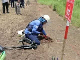 韓国　カンボジアで地雷除去・被害者支援へ