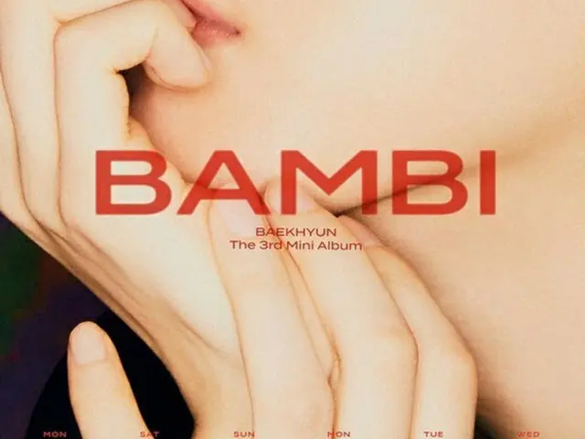 「EXO」BAEKHYUN、ミニアルバム「BAMBI」のカムバックスケジュールポスター公開（画像提供:wowkorea）
