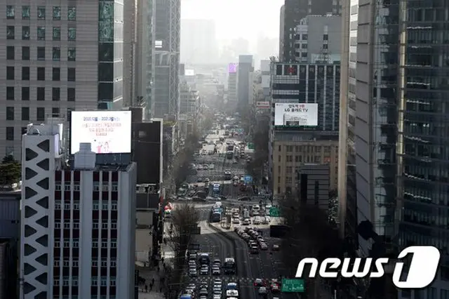 中国の黄砂、”最悪の状況”で韓国到着…全国が影響圏に（画像提供:wowkorea）