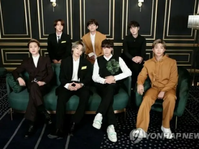 BTS（ビッグヒットエンターテインメント提供）＝（聯合ニュース）≪転載・転用禁止≫