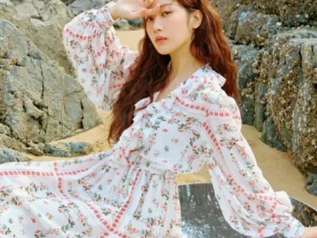 話題のドラマ「女神降臨」で人気女優に浮上したムン・ガヨンが、スター＆スタイルマガジン「@star1」4月号の表紙を飾った。（画像提供:wowkorea）