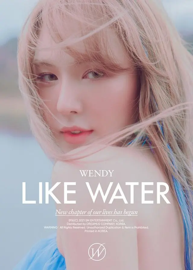 ウェンディ（Red Velvet）、4月5日ソロデビュー＝アルバムタイトルは「Like Water」（画像提供:wowkorea）