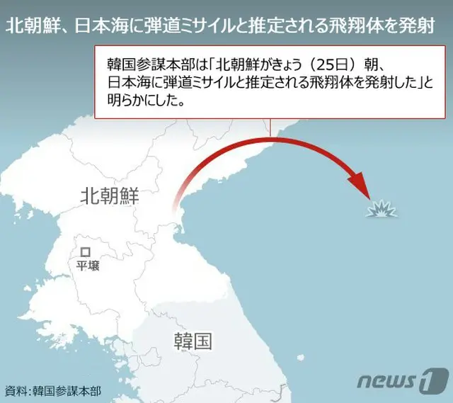 北が弾道ミサイル発射、韓国政府の発表「日本より16分遅れ」（画像提供:wowkorea）