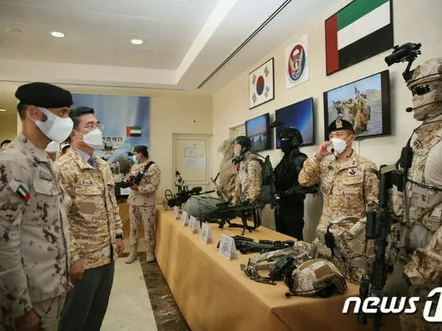 韓国国防長官、UAE派兵10周年迎えたアーク部隊を訪問（画像提供:wowkorea）