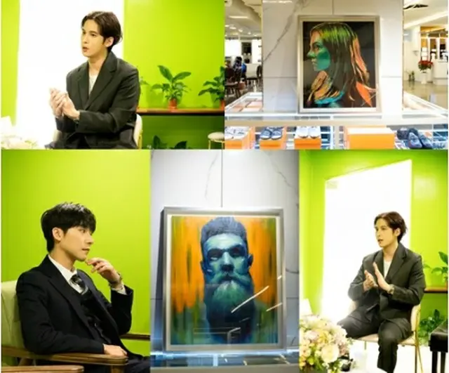 パク・ギウンが画家として活動する計画だ（所属事務所提供）=（聯合ニュース）≪転載・転用禁止≫