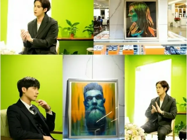 パク・ギウンが画家として活動する計画だ（所属事務所提供）=（聯合ニュース）≪転載・転用禁止≫