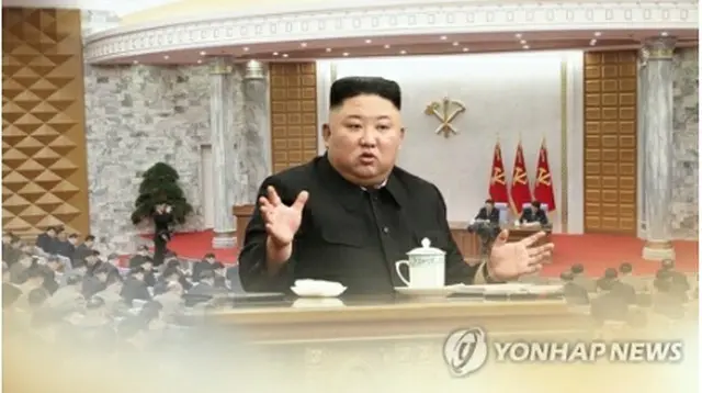 金正恩氏＝（聯合ニュースＴＶ）