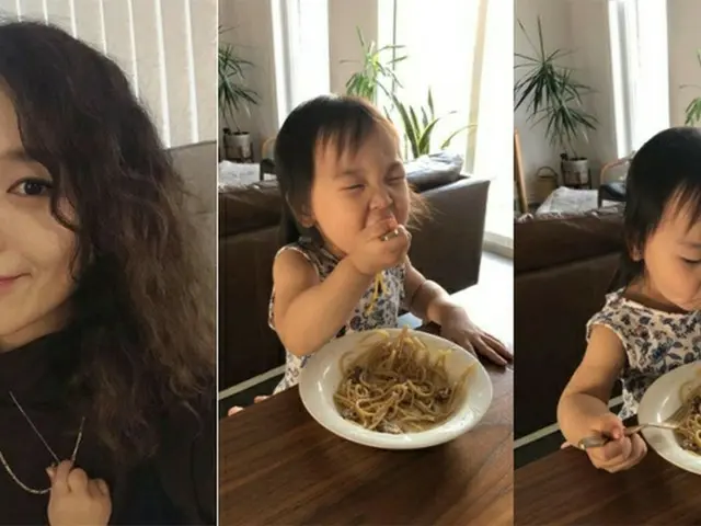 ソネ（元Wonder Girls）、末娘の近況を伝える「食べるのに必死」…愛らしい姿が微笑ましい（画像提供:wowkorea）