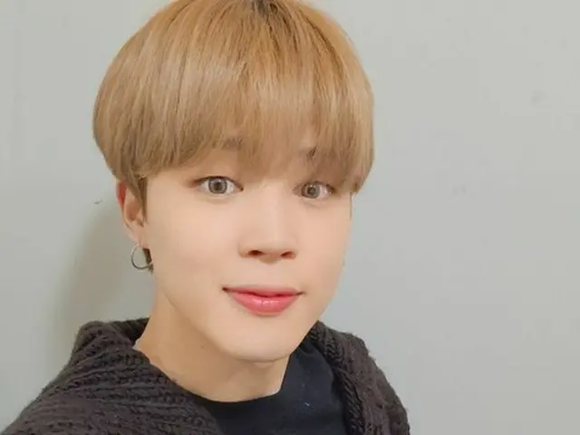 グループ「BTS(防弾少年団)」のメンバーJIMINが変わらない温かい近況を伝えた。 (画像提供:OSEN)