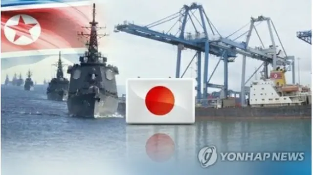 北朝鮮の朝鮮中央通信が日本の軍備増強を批判した（コラージュ）＝（聯合ニュースＴＶ）