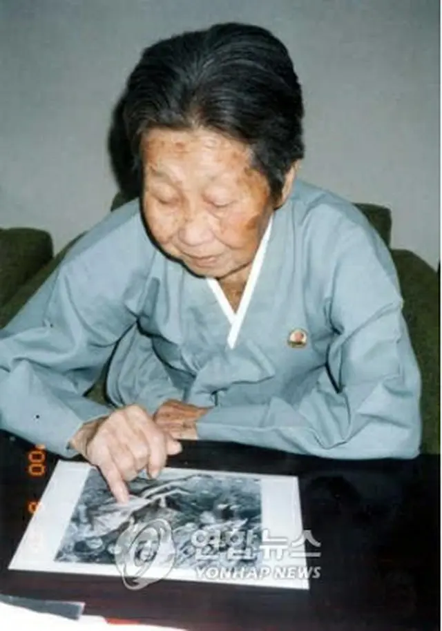 北朝鮮の慰安婦被害者、故パク・ヨンシムさん（資料写真）＝（聯合ニュース）