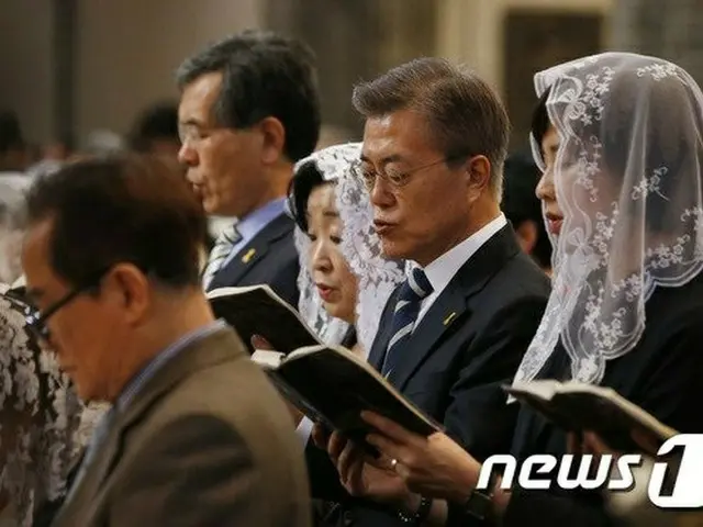 文大統領、復活祭にメッセージ…「“苦難の歴史”を“希望の歴史”に変えていく」=韓国（提供:news1）