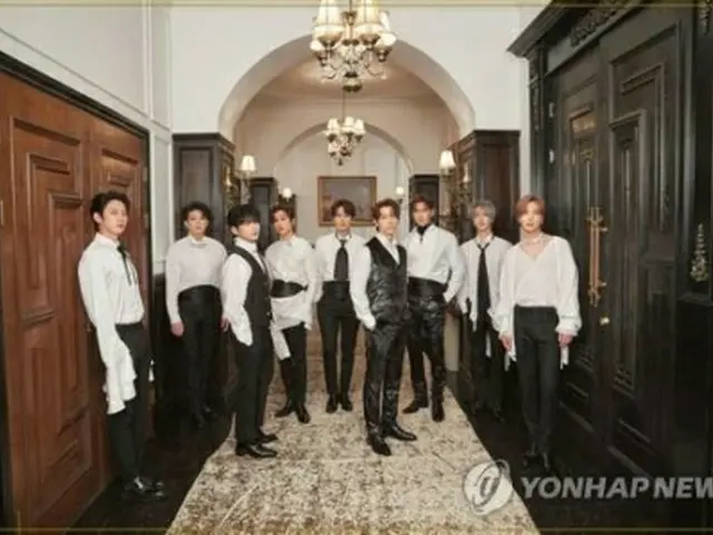 BOFに出演する男性グループのSUPER　JUNIOR（スーパージュニア、レーベルSJ提供）＝（聯合ニュース）≪転載・転用禁止≫