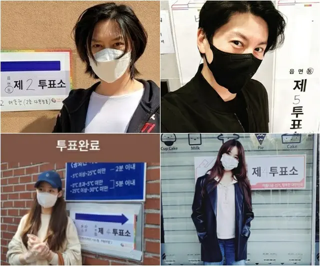 ヒチョル（SJ）＆ソン・ユリ＆ユン・ウネまで、ソウル市長選の投票ショットを公開…“これぞお手本芸能人”（画像提供:wowkorea）