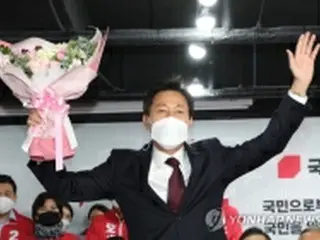 ソウル・釜山市長選で野党圧勝　文政権と与党への打撃必至