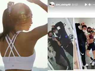 ユイ（元AFTERSCHOOL) 、美しい腹筋を披露