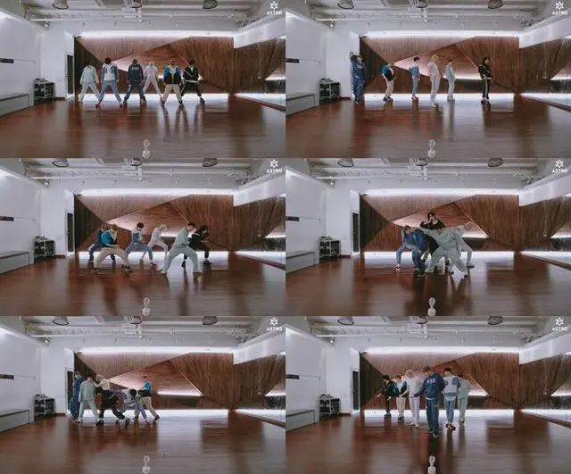 「ASTRO」＝’清涼さ’を立証…「ONE」振り付け練習映像を公開、“カル群舞＋パフォーマンスの定石”（画像提供:wowkorea）