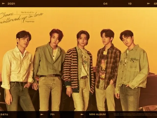 DAY6が19日にミニアルバム「The　Book　of　Us　:　Negentropy－Chaos　Swallowed　up　in　love」をリリースする（JYPエンターテインメント提供）＝（聯合ニュース）≪転載・転用禁止≫
