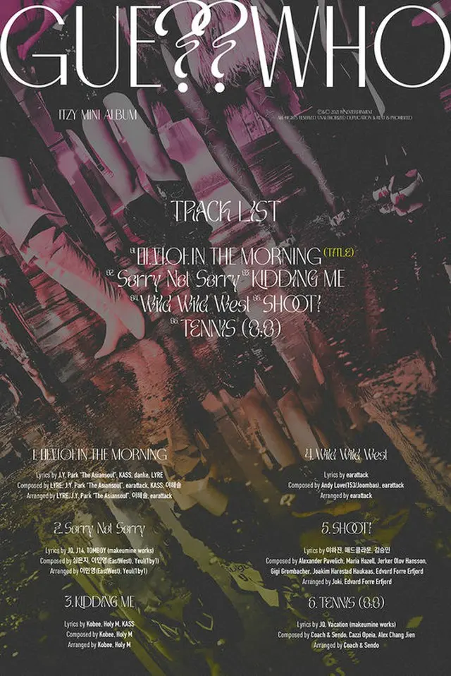 「ITZY」がJYPエンターテイメント代表プロデューサーJ.Y.Park（パク・チニョン）が作ったタイトル曲「マ.フィ.ア In the morning」でカムバックする。（画像提供:OSEN）