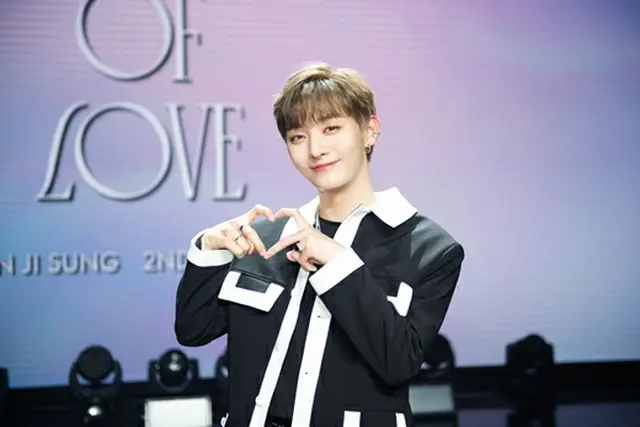 ユン・ジソン（元Wanna One）、2ndミニアルバム「Temperature of Love」発売記念オンラインショーケースを開催（画像提供:wowkorea）