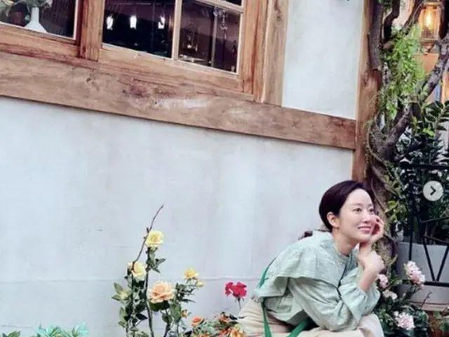 女優チョン・ヘビン、歯科医の夫が撮った美貌