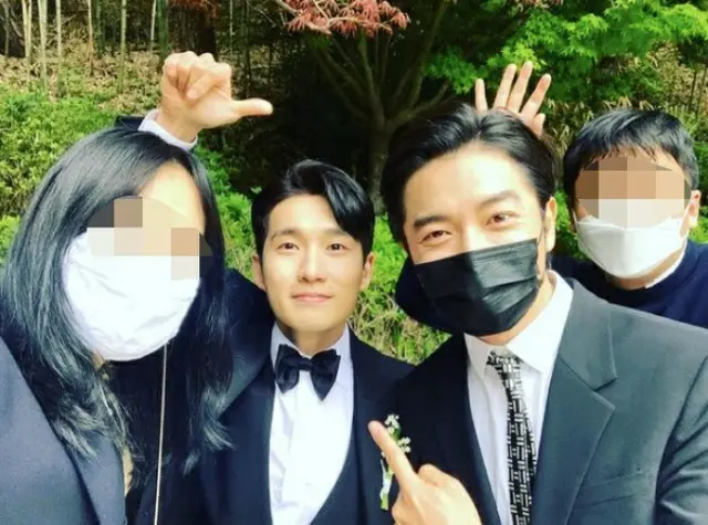 俳優キム・ジェウクがリュ・ドクファンの結婚を祝福した。（画像提供:wowkorea）