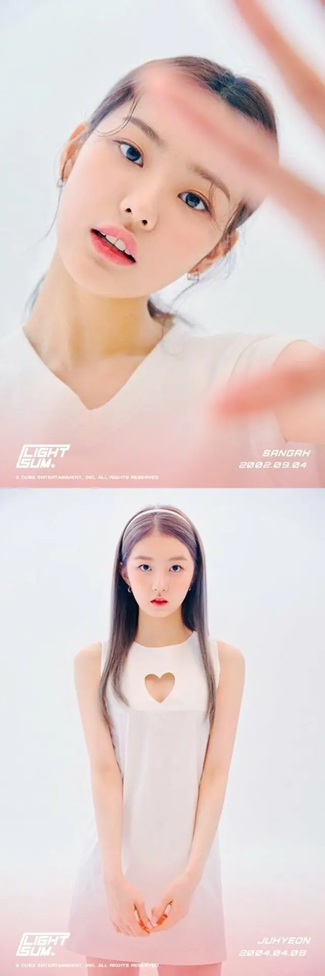 CUBEエンタ、新しいガールズグループ「LIGHTSUM」ローンチング…ジュヒョン＆サンアを公開（画像提供:wowkorea）